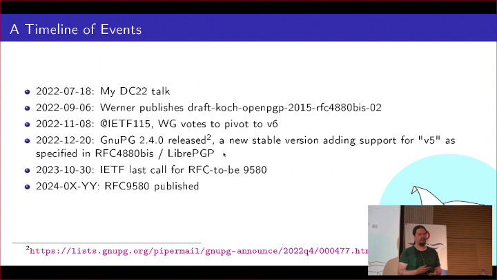 Sequoia PGP, sq, gpg-from-sq, v6 OpenPGP, and Debian