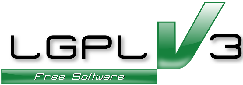 LGPL v3: Free Software; Free as in Freedom.